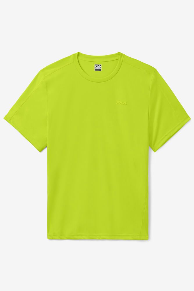 Fila Che Performance T-Shirt Light Green - Mens - 95047EYZQ